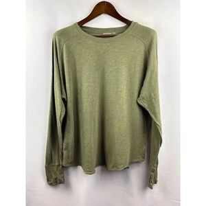 Women's Olive Long Sleeve Tee